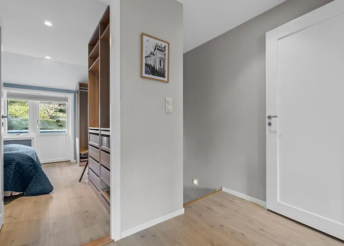 And Modern Terraced House In Apartment Bergen