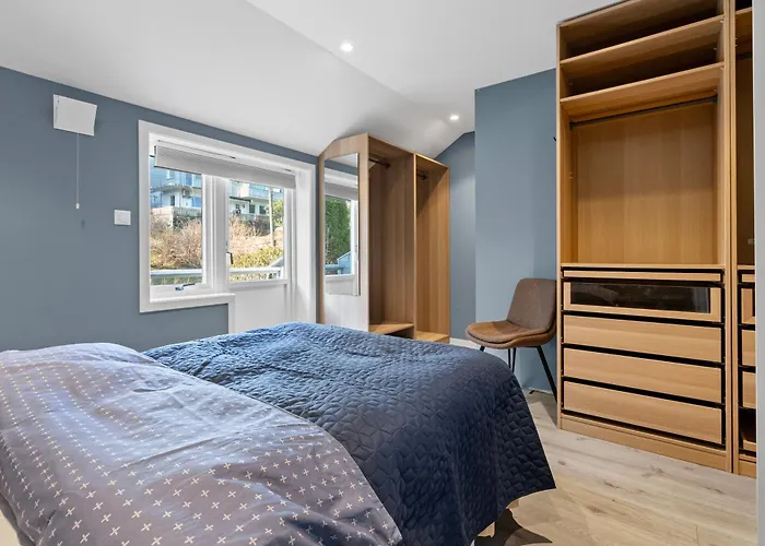 And Modern Terraced House In Apartment Bergen